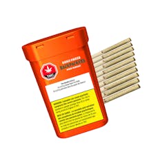 Backpackers - Fire Breath 10x0.75g Pre-Rolls by Back Forty
