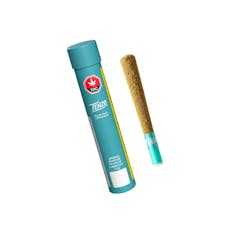Blue Pave Lemonade & Liquid Diamond Infused Pre-Roll 1x1g Tenzo