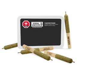 Taster Pack Distillate Infused Pre-Rolls - Taster Pack Distillate Infused Pre-Rolls 5 X 0.5G