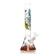 RED EYE GLASS 15" Reefer Madness Water Pipe