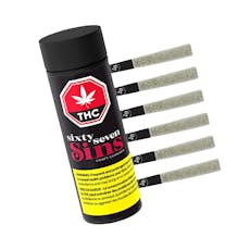 Fire Pack Pre-Roll 6x0.5g by Sixty Seven Sins