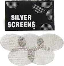 Silver Pipe Screens (5-pack)