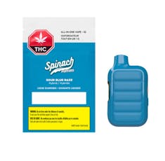 Pufferz Sour Blue Razz Disposable Pen - Pufferz Sour Blue Razz Disposable Pen 1G