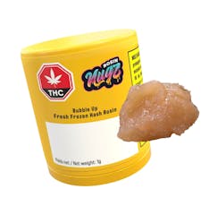 Bubble Up Fresh Frozen Hash Rosin 1g by Nugz