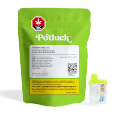Potluck - Cartridges & Kits - SOUR GREEN GRAPE CHUBBYZ DISPOSABLE - 1g