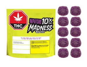 Sour Purple One Live Rosin Indica Gummies Multi - Sour Purple One Live Rosin Indica Gummies Multi 10PK