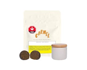 Carmel Animal Face Temple Ball Hash - Carmel Animal Face Temple Ball 2g Hash