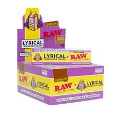 RAW x Lyrical Lemonade Organic Grape Hemp Rolling Papers - King Size