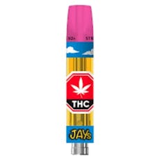 JAYS - High Potency 92+ 510 Cartridge Strawberry Ripple - High Potency 92+ 510 Cartridge Strawberry Ripple 0.95g 510 Thread Cartridges