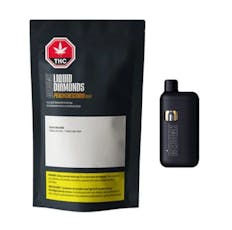 Peach Crescendo Liquid Diamond AIO Vape - Peach Crescendo Liquid Diamond AIO Vape 1G