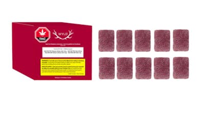 Real Fruit Raspberry Gummies - Real Fruit Raspberry Gummies 10pk