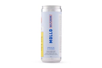 Mollo Mango Seltzers 4 Pack Beverages - Multipack of 4, Mango Seltzer Sparkling Beverage ( 4pck)