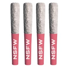 NSFW Diamond Coated Multi-Pack Infused Pre-Rolls by Adults Only - NSFW Multi-Pack - 4x0.5g