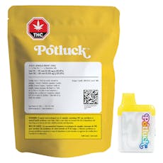 Potluck - Juicy Jungle Fruit Disposable Vape - 1g