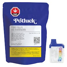 Potluck - Potluck Blueberry Vanilla Disposable Vape - 1g