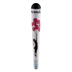 G-Rollz G-Tube Banksy's Graffiti "Balloon Girl" Cone Holder