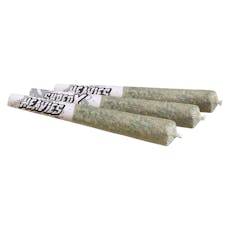 PR061 | 3x0.5g Tropic Thunder Heavies Infused Pre-Rolls