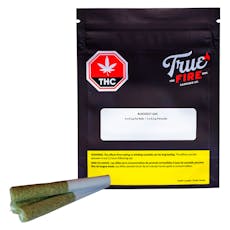 True Fire - Blackout Gas Pre-Rolls - 3x0.5g Indica PRs