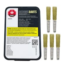 Moon Drops Bubble Hash Coated Infused Pre-Rolls - Moon Drops Bubble Hash Coated Infused 5 X 0.5G