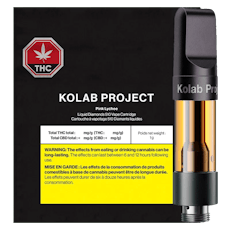 Kolab Project - Pink Lychee Diamonds 1g Vape Cartridge