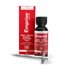 Emprise Rapid ADV. Nano THC Bevdrops - Emprise's Adv. Nano THC BevDrops 15 mg/g oil