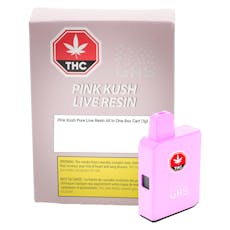 (GAS) - Pink Kush Pure Live Resin All in One Box Cart - Pink Kush Pure Live Resin All in One Box Cart