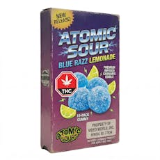 XMG Atomic Sours Multipack Blue Razz Lemonade X Pack Soft Chews - Blue Razz Lemonade X Soft Chews (10 pck)