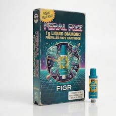 Riptides Feral Fizz Liquid Diamonds Vape - FIGR Feral Fizz Liquid Diamond 1g Prefilled Vape Cartridge