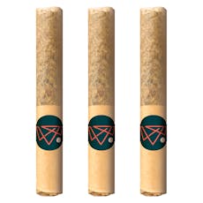 Tremblant Cannabis - Pure Moroccan Hash Pre-rolls - Pure Moroccan Hash Pre-rolls 3x0.5g Hash and Kief