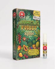 XPLOR Jungle Fruit Prefilled Vape Cartridge - Jungle Fruit 1.0 g Prefilled Vape Cartridge