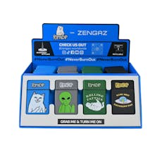 Zengaz X RIPNDIP - Chip Jet Collab Series Jet Rubberized Cube Lighters