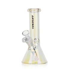 8" Arsenal Iridescent Spectrum Beaker Bong