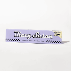 Blazy Susan Rolling Papers - PURPLE KING SIZE SLIM
