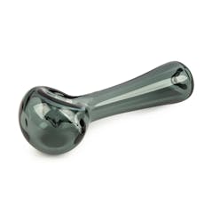 Red Eye Glass - 4.5" Spoon Hand Pipe - Smoke