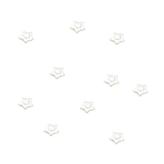 Bong Small Clear Star Screens - Clear Star Screens