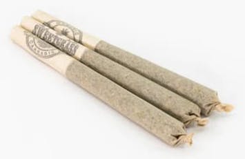 Mint Chocolate Chip Pre-Rolls by Sweetgrass Organic Cannabis - Mint Chocolate Chip Pre-Rolls - 3x0.5g