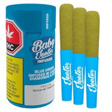 Baby Jeeter Blue Dream Infused Pre-Roll - Baby Jeeter Blue Dream Infused Pre-Roll 3x0.5g Resin