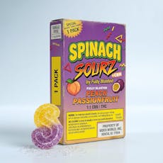 Spinach Fully Blasted Peach Passionfruit 1:1 CBN | THC Soft Chew - Fully Blasted Peach Passionfruit 1:1 CBN | THC Soft Chew (1 pck)