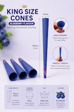 LYF Pre Rolled Flavoured Cone - LYF Pre Rolled Blueberry