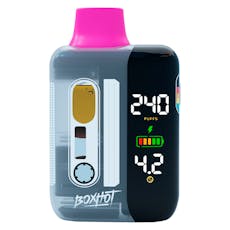 BOXHOT Pink Kush Liquid Diamond Charged Disposable Vape - BOXHOT Pink Kush Liquid Diamond Charged 1g Disposable Vape
