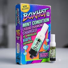 BoxHot Mint Condition Liquid Diamond Vape - BOXHOT Mint Condition Liquid Diamond Charged 1g Prefilled Vape Cartridge