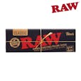 Raw Black Rolling Papers  - Raw Black Rolling Papers 1 1/4