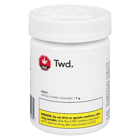 Twd. Indica - Twd. Indica 7g Whole Flower