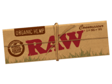 RAW Authentic Hemp Organic - Rolling Papers, unbleached, no chalks, no dyes, no burn additives.