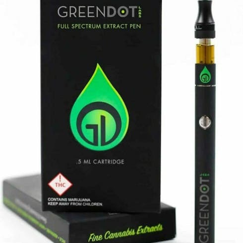 Green Dot FSLR 500mg Peachwrecker