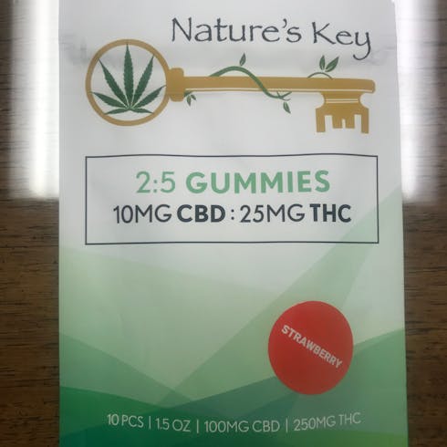 Strawberry 2:5 Gummies
