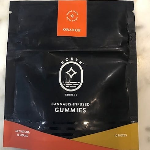 North Gummy - Orange 10 x 10mg