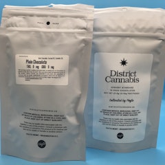 District Cannabis Edibles Chocolates 1:1 Chocolate 100mg 10-pack