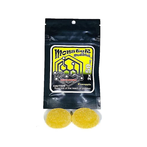 Pineapple Gummy (2x50mg)
