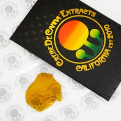 Creme De Canna Gardens & Extracts Concentrates Solvent 1:3 Golden Pineapple BHO Shatter 0.5g